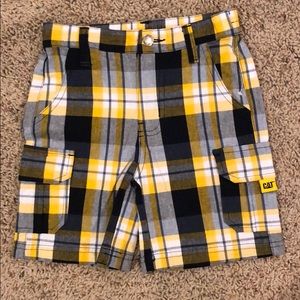 NWOT Caterpillar Plaid 3T Shorts